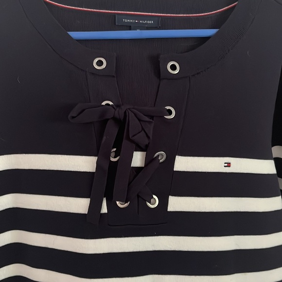 Tommy Hilfiger dress. Summer cotton stretchy - Picture 2 of 4